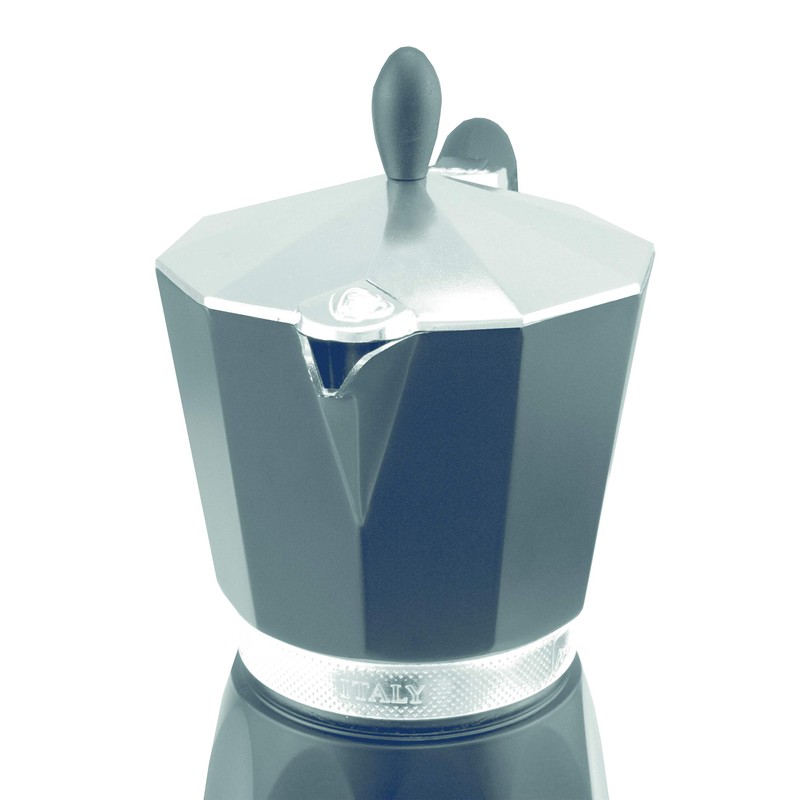 monkano Catania Cooker Espresso Maker Aluminium Induction 3 Cups