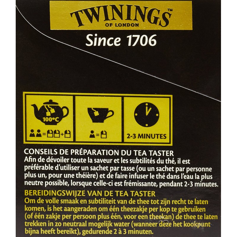 Twinings Scotland Ceylon Tea 20 Sachets 40 g - Pack