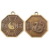 Chinese Zodiac Tai Chi Pakua Feng Shui Pendants W five