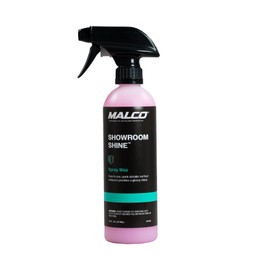 Malco Showroom Shine Spray Car Wax – Best Car Wax Spray for Professional Finish/Easy to Use Instant Detailer/Cleans and Waxes Painted Surfaces, Metal and Glass / 16oz. (110416)