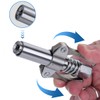ALXBSONE Grease Gun Coupler, Double Handle Grease Nozzle Coupler, 10000