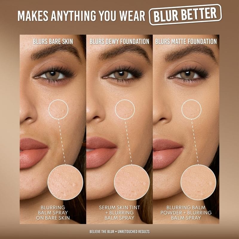 Yummy Skin Liquid Blurring Balm – Pore-Refining Setting Spray-100ML