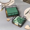 bremermann Napkin Holder for 25 x 25 Napkins Bamboo with