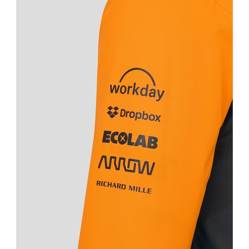 Castore McLaren F1 2025 Team Lightweight Rain Jacket (L)