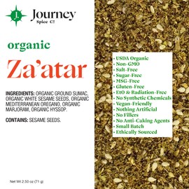 Organic Za'atar Spice Seasoning by Journey Spice Co.