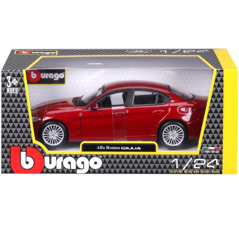Bburago 1/24 Alpha Romeo Julia 2016 Alfa-Romeo Giulia 2016 Red