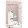 ECCLES3® COOLIN Rolling Compact Neck Fan, Bladeless, Lightweight, Handsfree, Rechargeable,