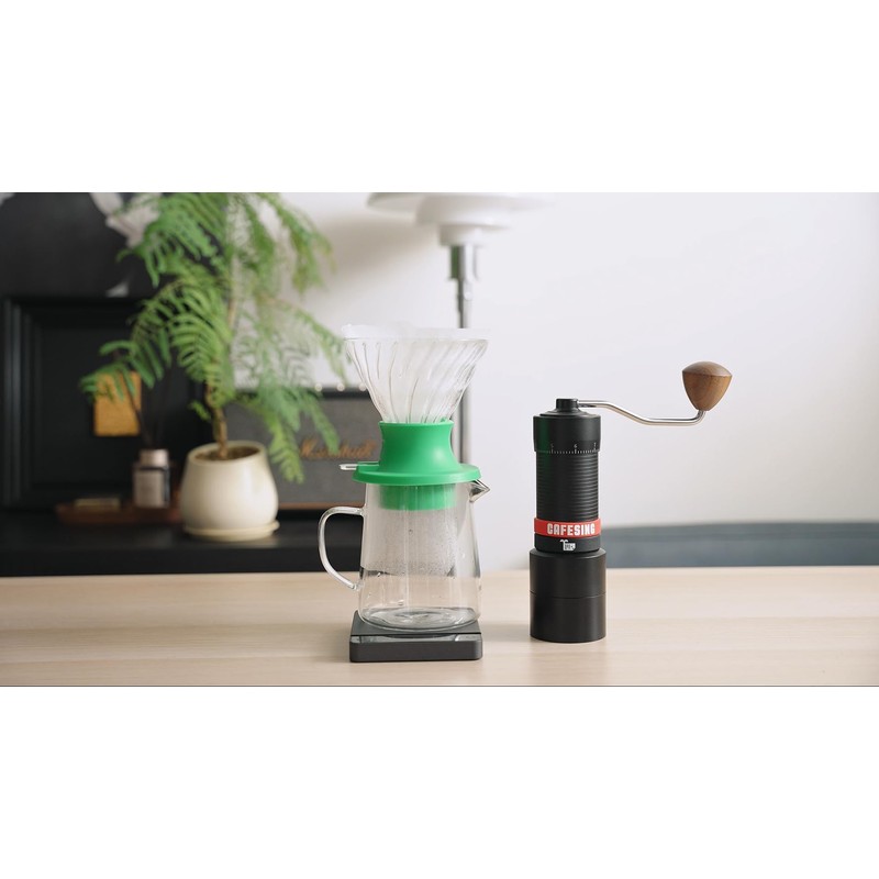 CafeSing GRIZZ 63 Manual Coffee Grinder, 63mm Conical Burr