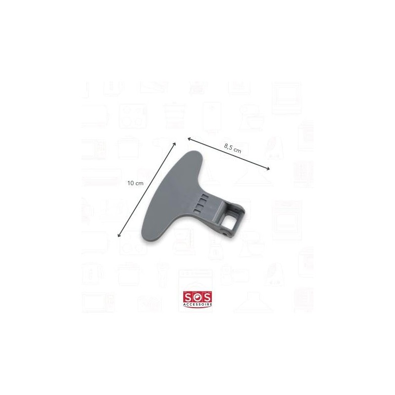 Genuine Beko Washing Machine Door Handle Part Number 2821580200