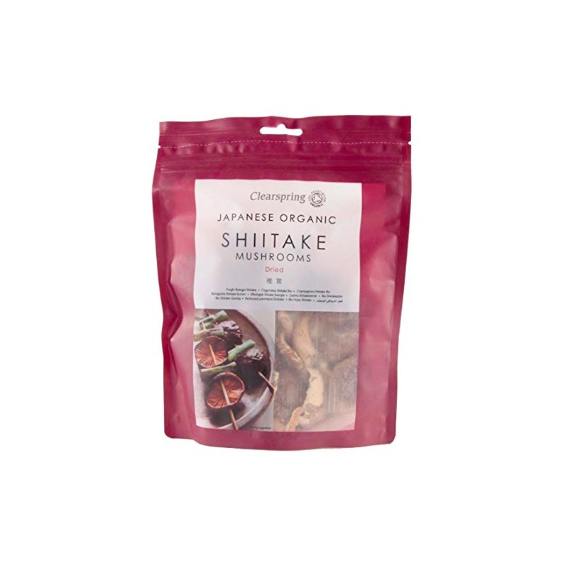 Clearspring | Shiitake Mushrooms - Organic | 4 x 40g