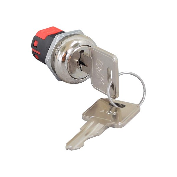 Alvey Key Switch with Standard Metal Keys for Mobility Scooters