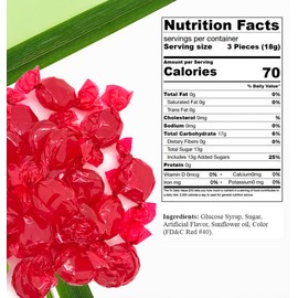 SweetGourmet Cinnamon Discs | Arcor Bulk Hard Candy | 2 Pounds