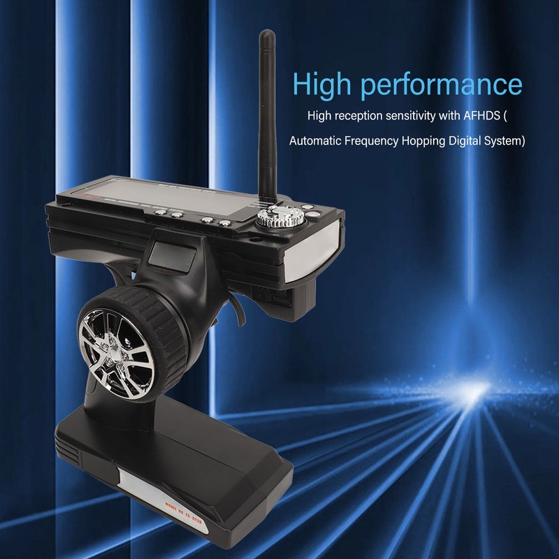 FS‑GT3B RC Radio System Transmitter 2.4Ghz 3 Channel Remote Control