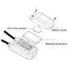 Mengshen Waterproof Bike Alarm Lock with GPS Tracker‌ 110dB Loud
