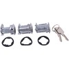 JZGRDN Set of 3 Door Cylinder Lock Kit Door Lock