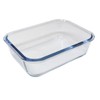 Elite Glass Storage Container with Airtight Lid 1040 ml