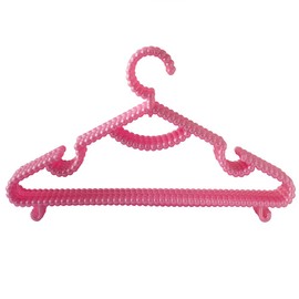 10 Pieces Plastic Heavy Duty Pink Pearl Hangers. Bride Hanger for Wedding Dress. Bridesmaid Hangers. Hanger for Shirt, Pants, Clothing, Coat, Bridal, Sweater and Home Decor. (PinkPH4)