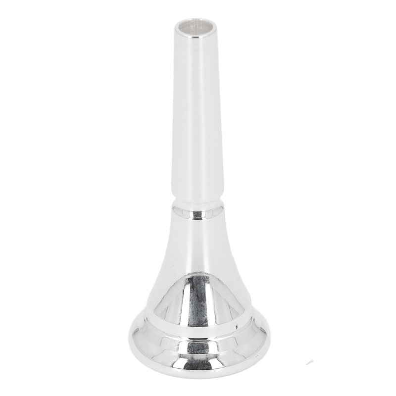 French Horn Mouthpiece Metal Silver Plated Standard French Horn Mouth