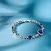 Importacion Brazalete Esclava Pulsera Titanic Corazón Del Mar Azul