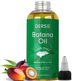 Aceite de Batana Dersie: Aceite de Batana Orgánico de Honduras - 100% Puro y Natural (4 onzas líquidas)