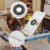 Aluminium Router Table Insert Plate with 4 Rings and Screws