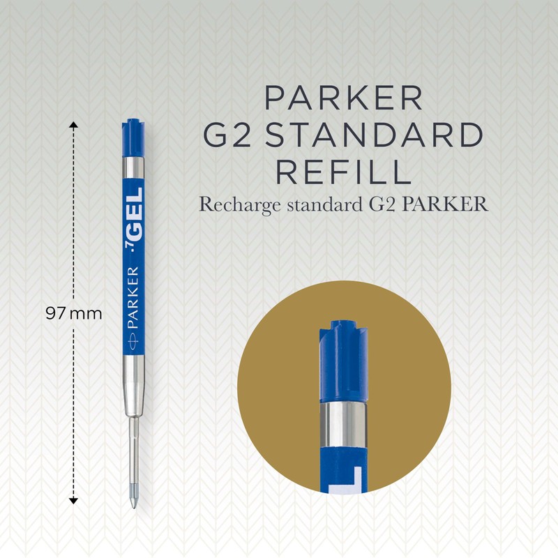 Parker Jotter Originals Gel Pen Refills | Smooth Blue Gel