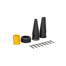 Aspöck Bayonet Connector | Rear Lights | 12 V | 8-Pin | Yellow