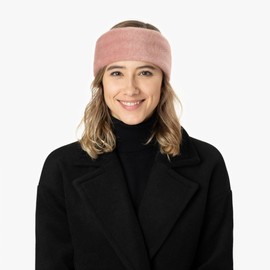 Mayser Lija Headband Ear Protection Ear Warmers Women – Made in the EU Autumn Winter, blue