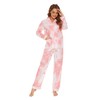GLOBAL Women Cotton Pajamas Long Sleeve PJs Button Down Sleepwear