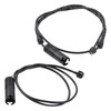 Frankberg 2 x Warning Contact Brake Pad Wear Front Axle