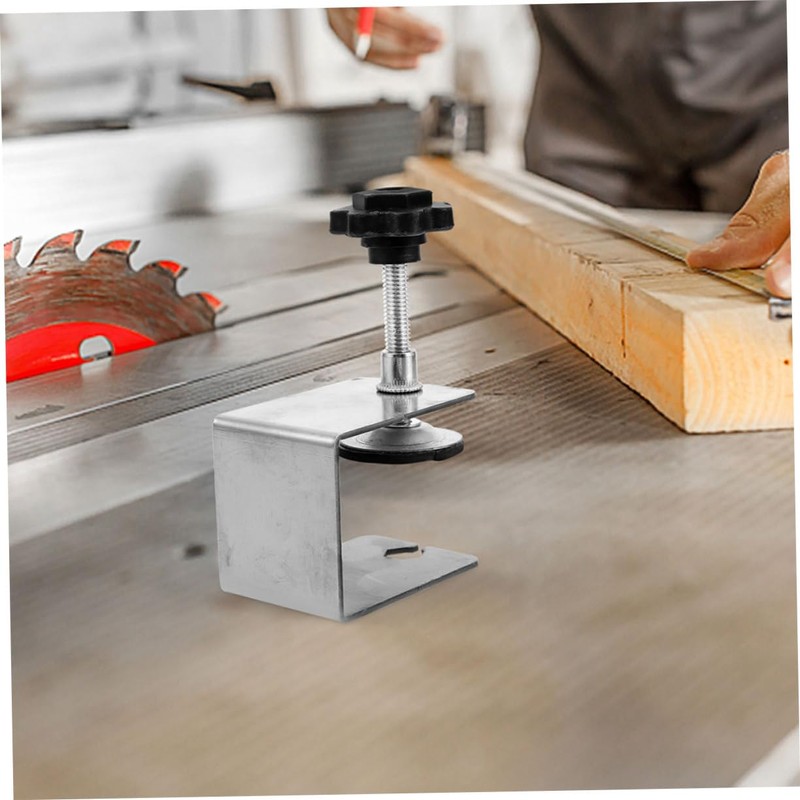 DOITOOL Woodworking Cabinet Assembly 4pcs Stainless Steel Clamps Drawer Installation