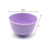 Soft rubber mask pack ball 10.2 x 7 cm, pack tool, pore pack, face pack, hypoallergenic pack / 말랑말랑 고무재질 마스크팩볼 10.2X7CM 팩도구 모공팩 얼굴팩 저자극팩