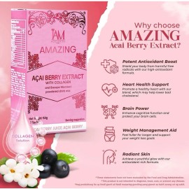 IAM Worldwide Amazing Acai Berry Extract 1 Box/ 7 Sachets