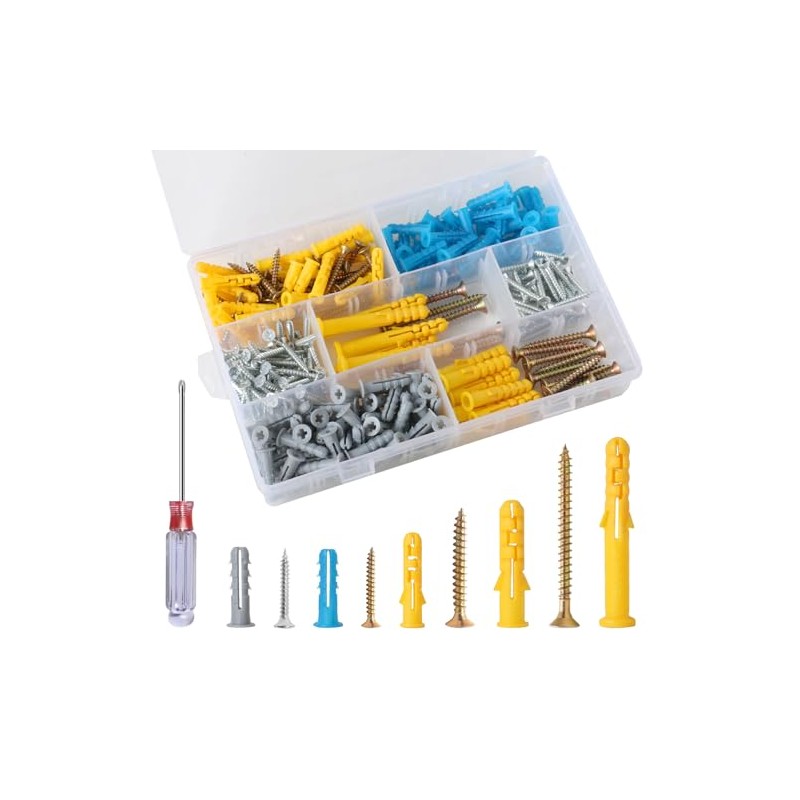 T.K.Excellent - Kit de tornillos para máquina de electricista Phillips