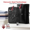 Vacuum Bags for Travel Luggage (1PCS + 6.0kPa Pump), Vacuum