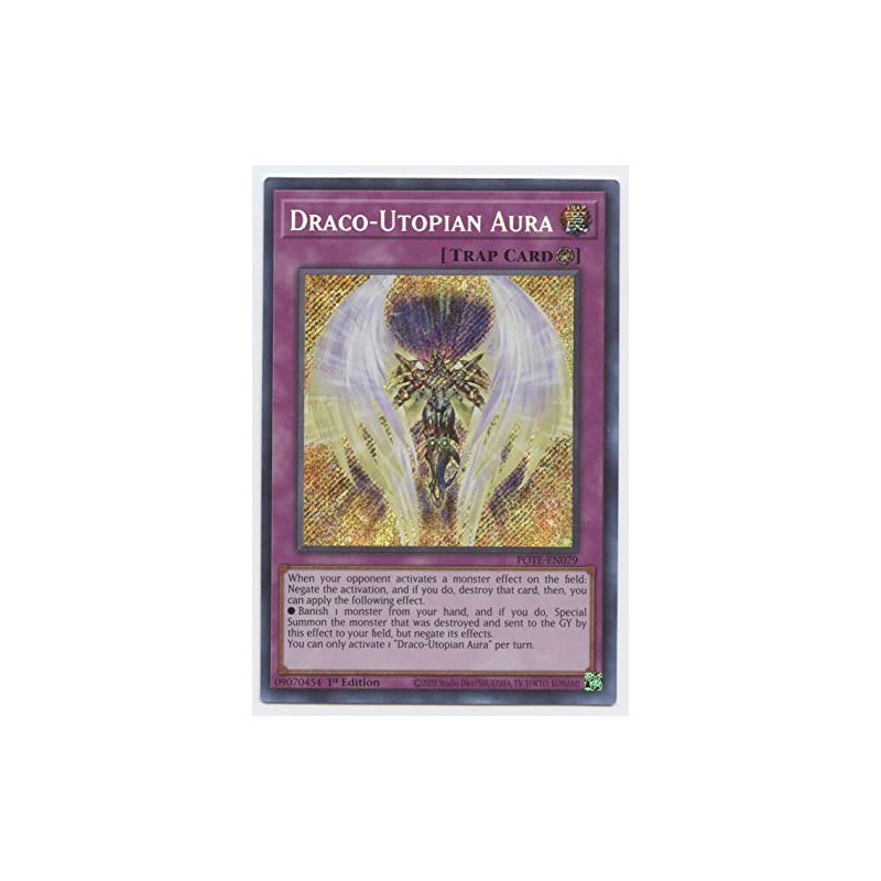 Draco-Utopian Aura - POTE-EN079 - Secret Rare - 1st Edition