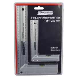 Brüder Mannesmann M81211 2-Piece Try Square Set