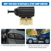 X AUTOHAUX Stop Lamp Switch Stoplight Switch Assembly for Dodge