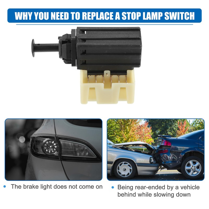 X AUTOHAUX Stop Lamp Switch Stoplight Switch Assembly for Dodge