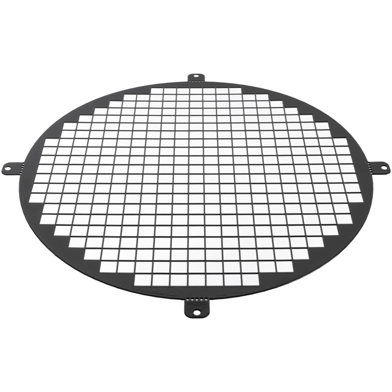 Repa Market 10" Inch Black Galvanized Steel Round Crawl Space
