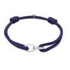 Kuzzoi Men's Oval Interlocking Link Bracelet 925 Sterling Silver Maritime