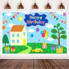 Pig Background Birthday Pink Pig Party Decoration for Party Birthday