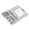 300Pcs External Tooth Star Lock Washer Stainless Steel Starlock Washer