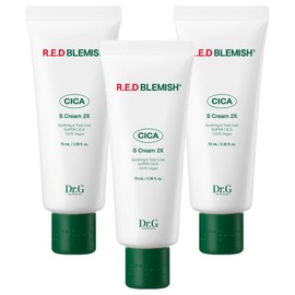 Dr.G Red Blemish Cica S Cream 2X, 70ml, 3 units / 닥터지 레드 블레미쉬 시카 S 크림 2X, 70ml, 3개