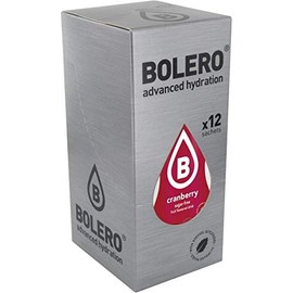 Bolero Drinks Beverage Powder, 12 x 9g Sachets (Cranberry)