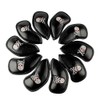 HISTAR Golf 10pcs PU Thick Synthetic Leather Skull Design Golf
