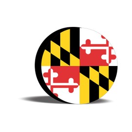 Tire Cover Central Maryland Flag Spare Tire Cover (Custom Made to Your tire Size-See menu)