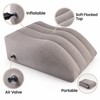 Inflatable Leg Elevation Pillow – Lightweight PVC Wedge Foot &