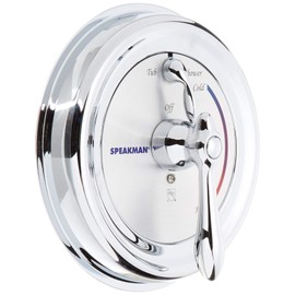 Speakman, Polished Chrome CPT-3400 Sentinel Mark II Pressure Balance Diverter Shower Trim, (Valve Not Included)