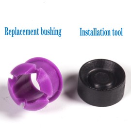 141607-Transmission Shift Cable Bushing Repair Kit&install tool (2PCS) for Hyundai Kia Nissan Frontier,Toyota Corolla Sienna,Honda Lexus Mazda Mitsubishi Pontiac Scion Suzuki Chrysler Dodge Jeep Chevy